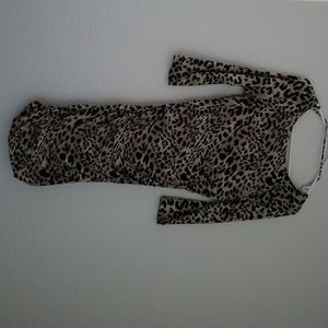 Forever 21 Leopard dress